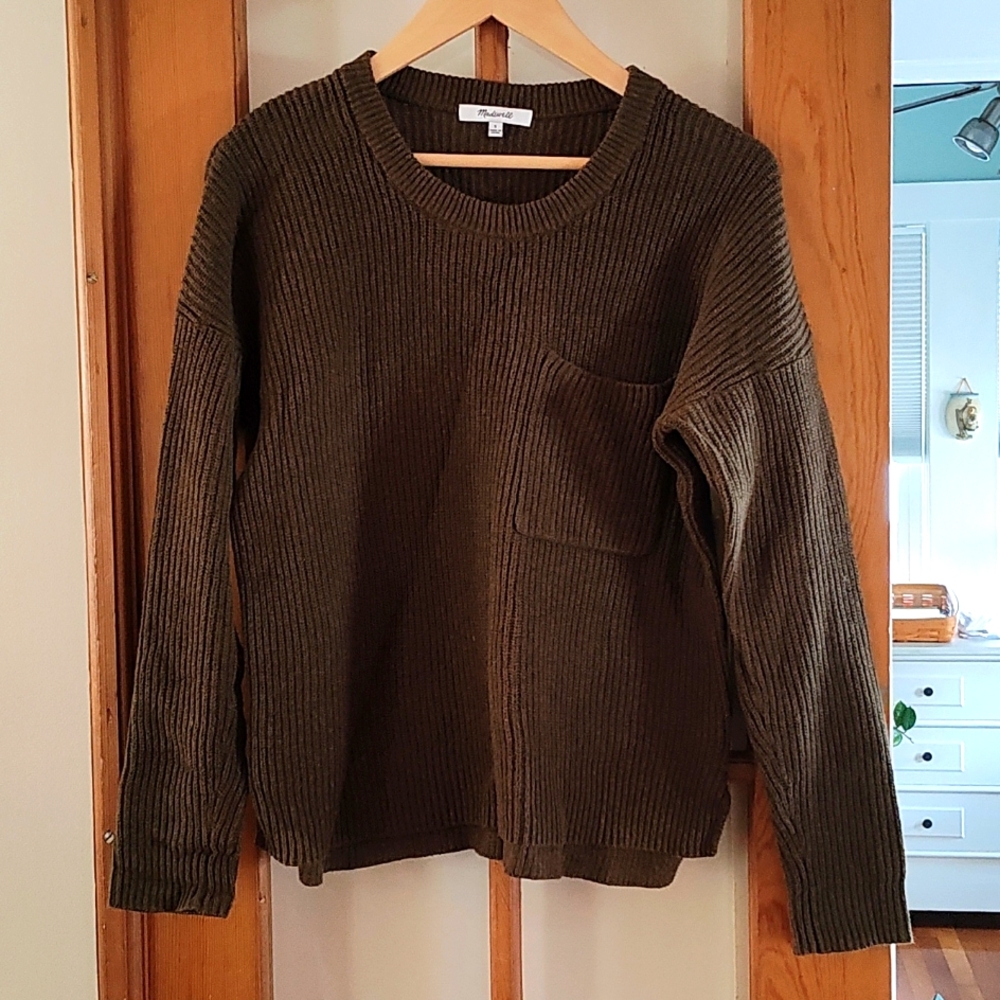 Dark Olive Madewell Sweater